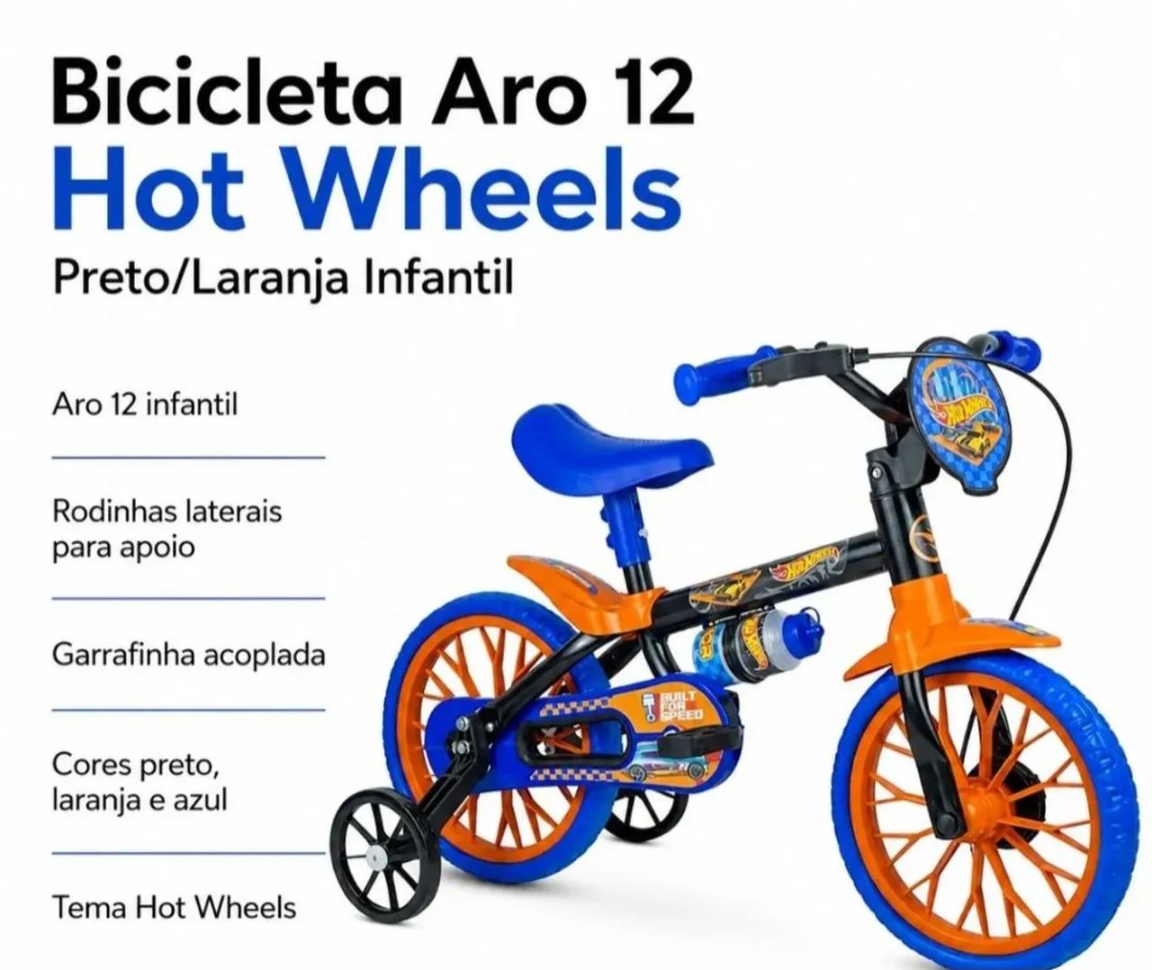 Bicicleta infantil Aro 12 - Foto 4