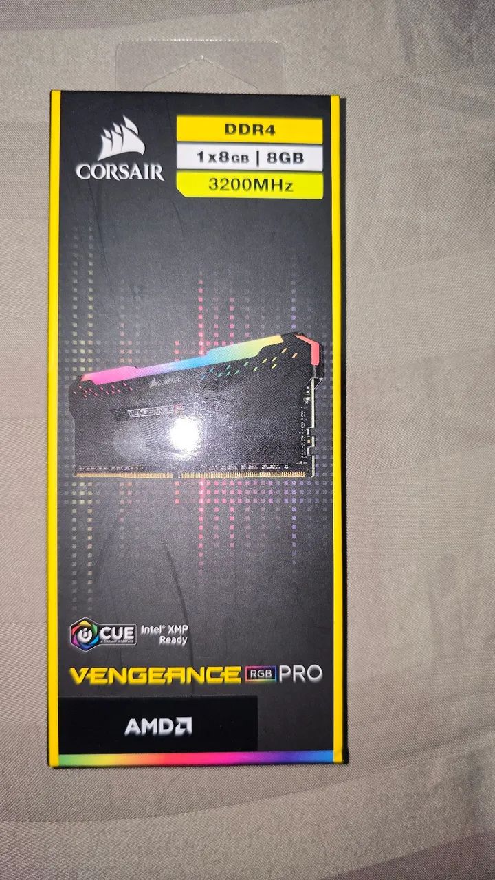 Memoria Ram Corsair DDR4 8GB 3200MHZ VENGEANCE PRO RGB