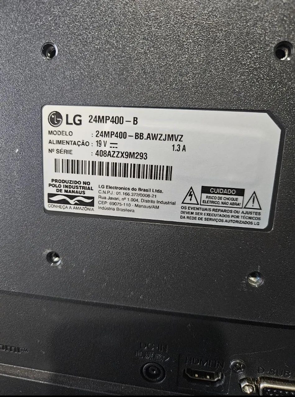 Monitor LG 24 Polegadas - Full HD - Foto 5