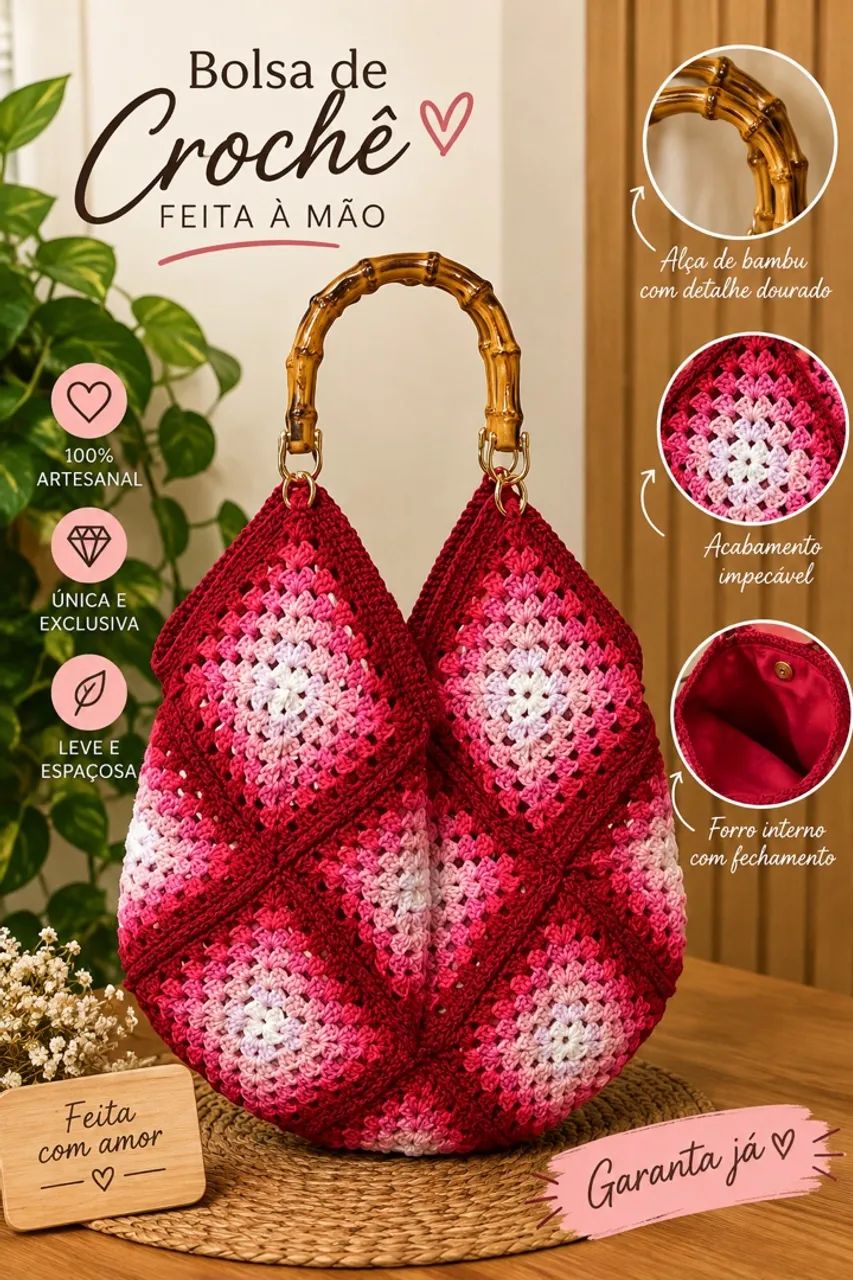 Bolsas de tricô 