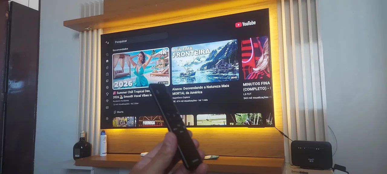 Vendo smart tv 55 polegadas Samsung Qled 2 meses de uso  - Foto 2