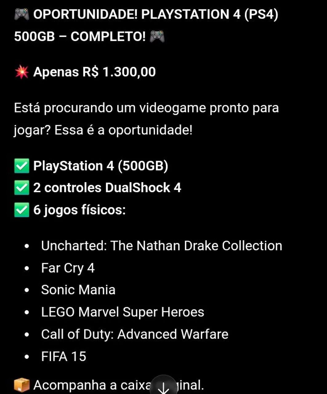 Oportunidade PS4 - Foto 2