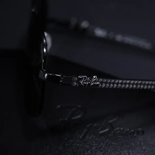 Rayban Piloto RB8301 Aço Gradiente Prateado Polarizado - Foto 4