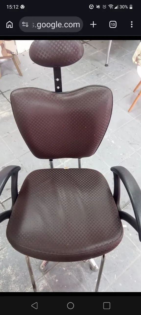Lavatório e cadeira hidráulica para salão e maquiadora  - Foto 2