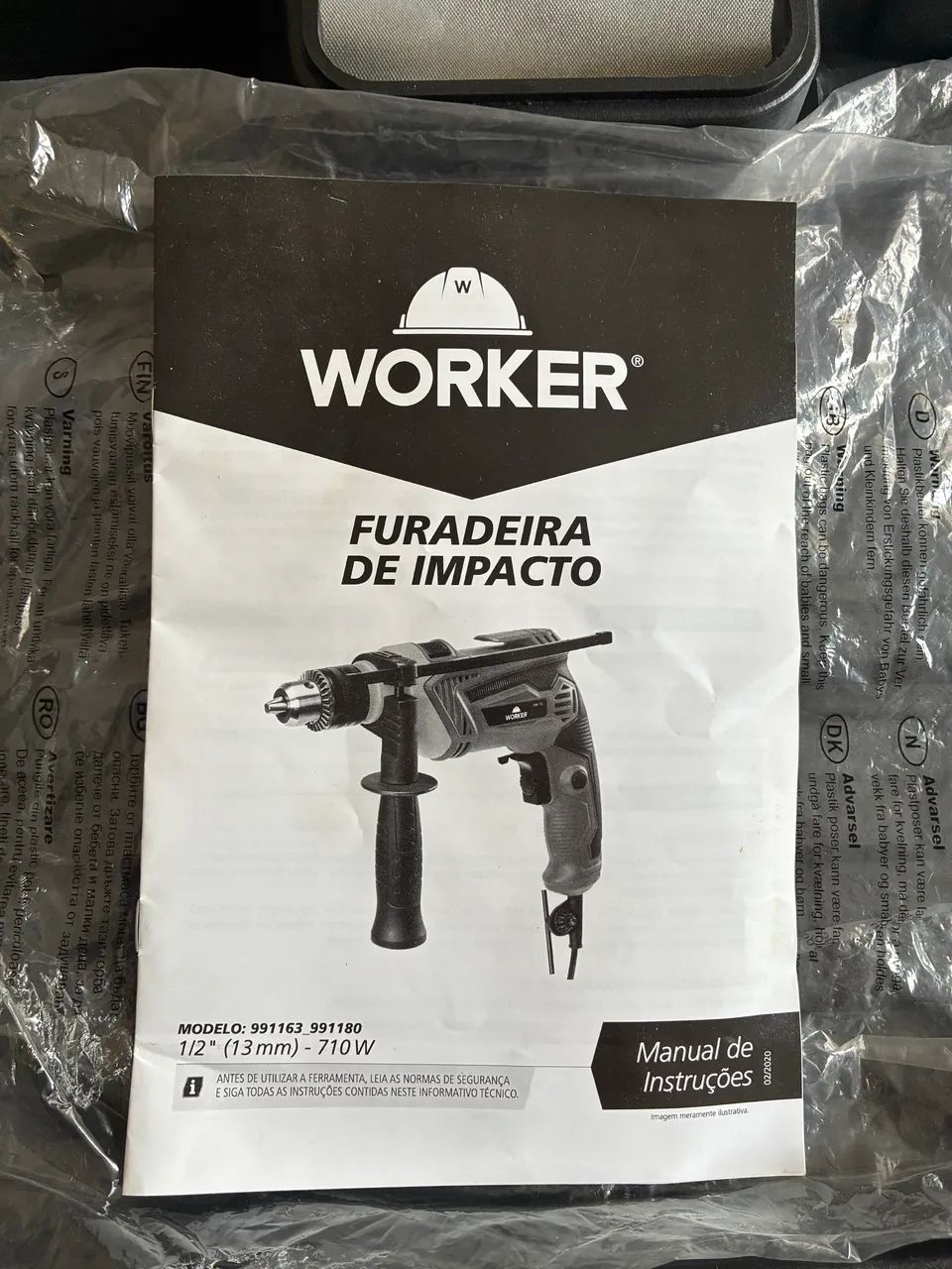 FURADEIRA WORKER NOVA 710W - Foto 3