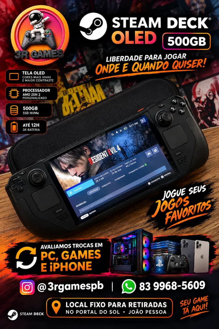 Steam Deck Oled 500GB 