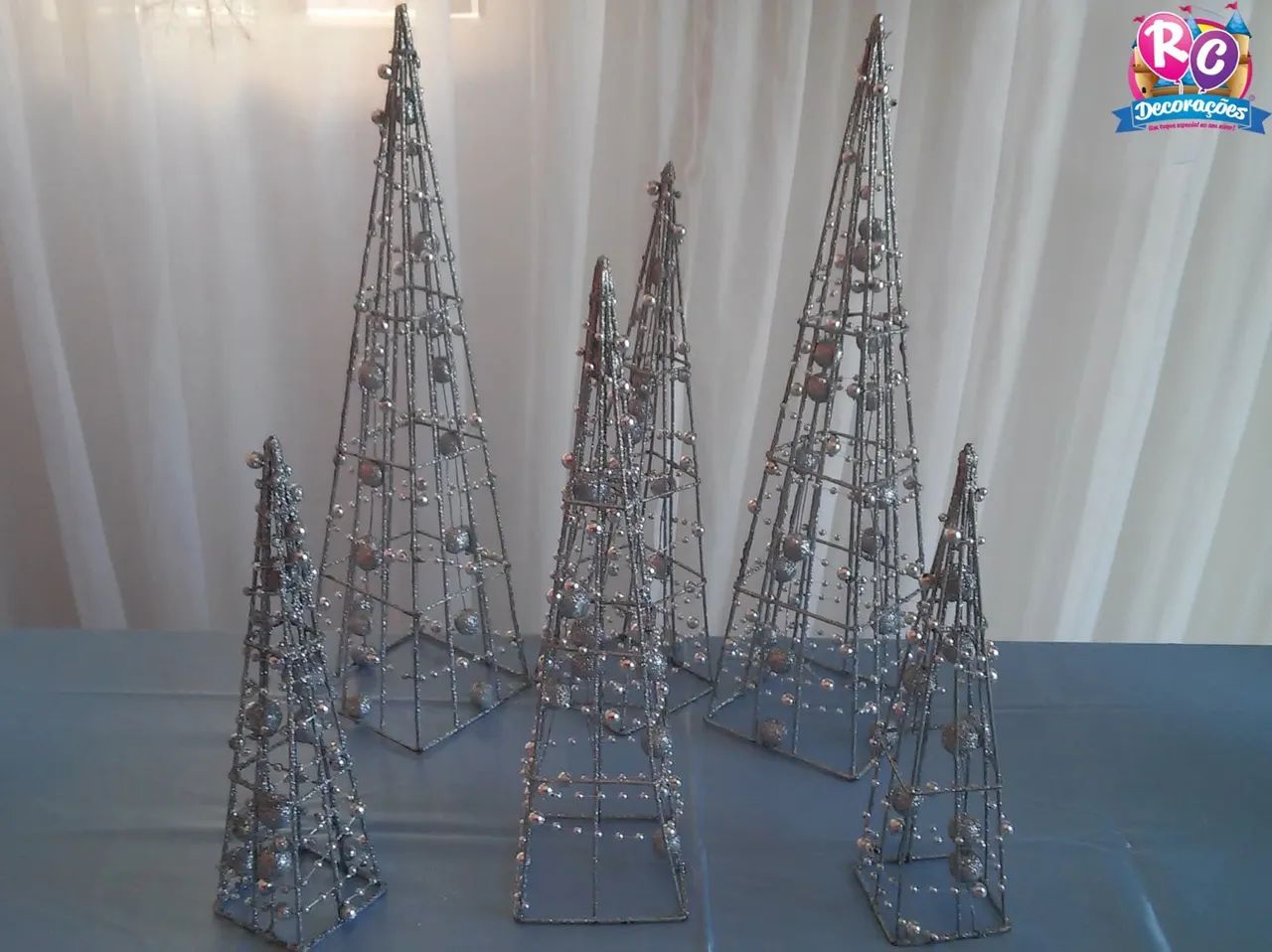 Árvore de natal prata