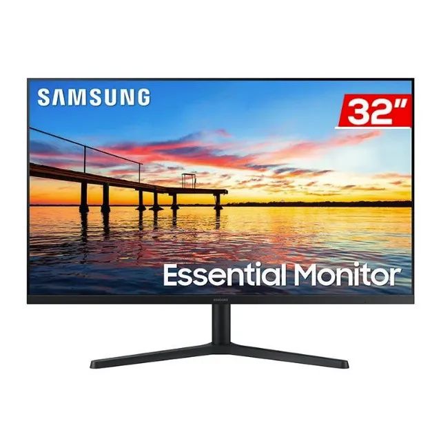 Monitor Samsung Essential S3, 32 Pol, IPS, FHD, 75Hz, HDMI/DP, Preto, 12x 101,53
