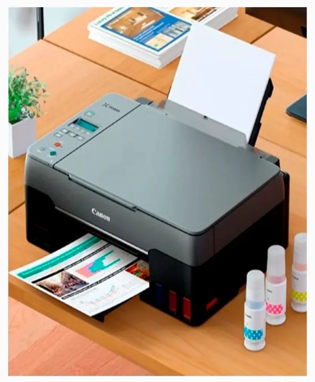 Multifuncional Canon Tanque de Tinta G2160 Impressora Ecotanque