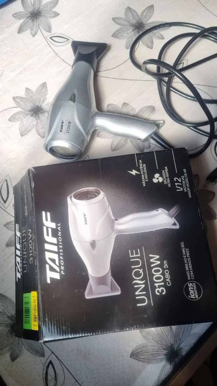 Secador de cabelos Taiff Unique 3100W mais potente 220v - Foto 6