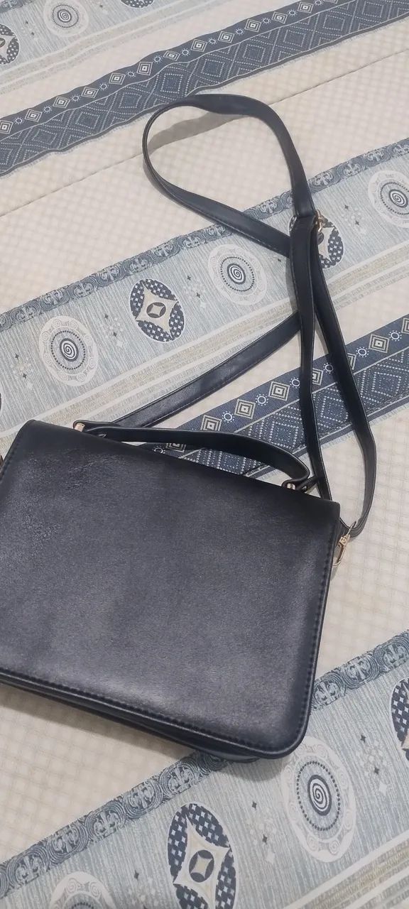 Bolsa transversal preta - Foto 2
