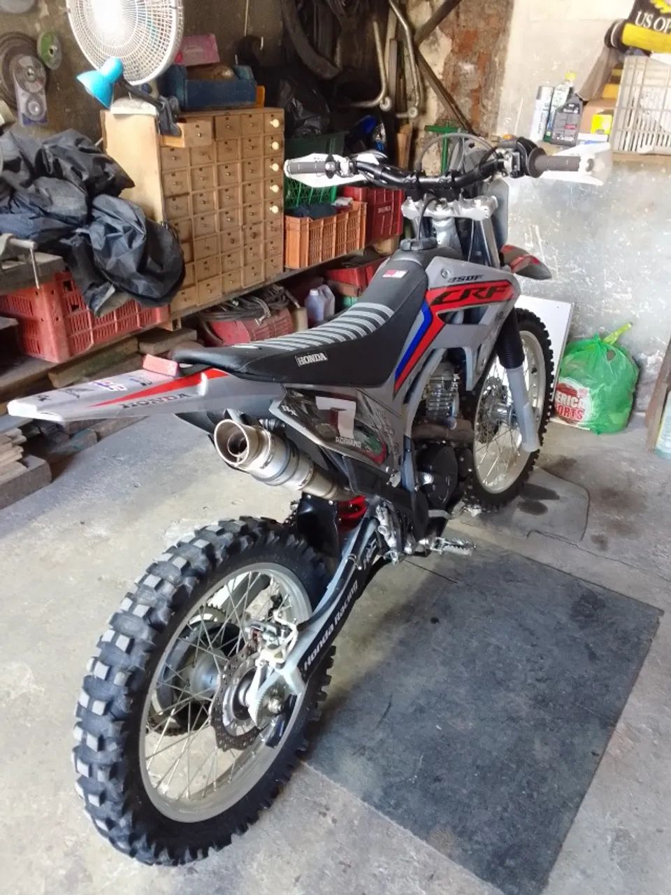Crf 250 f pouco uso - Foto 3