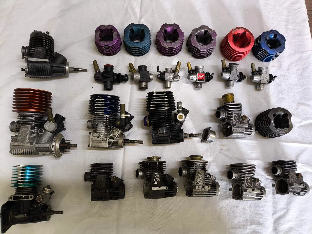 Lote peças motores Nitro Pro alta performance automodelo  - Foto 6