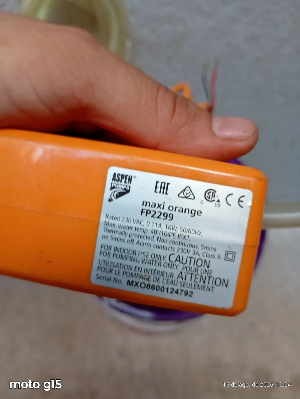Bomba de dreno para ar condicionado  - Foto 5