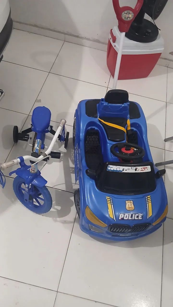 Carro infantil e bicicleta  - Foto 2