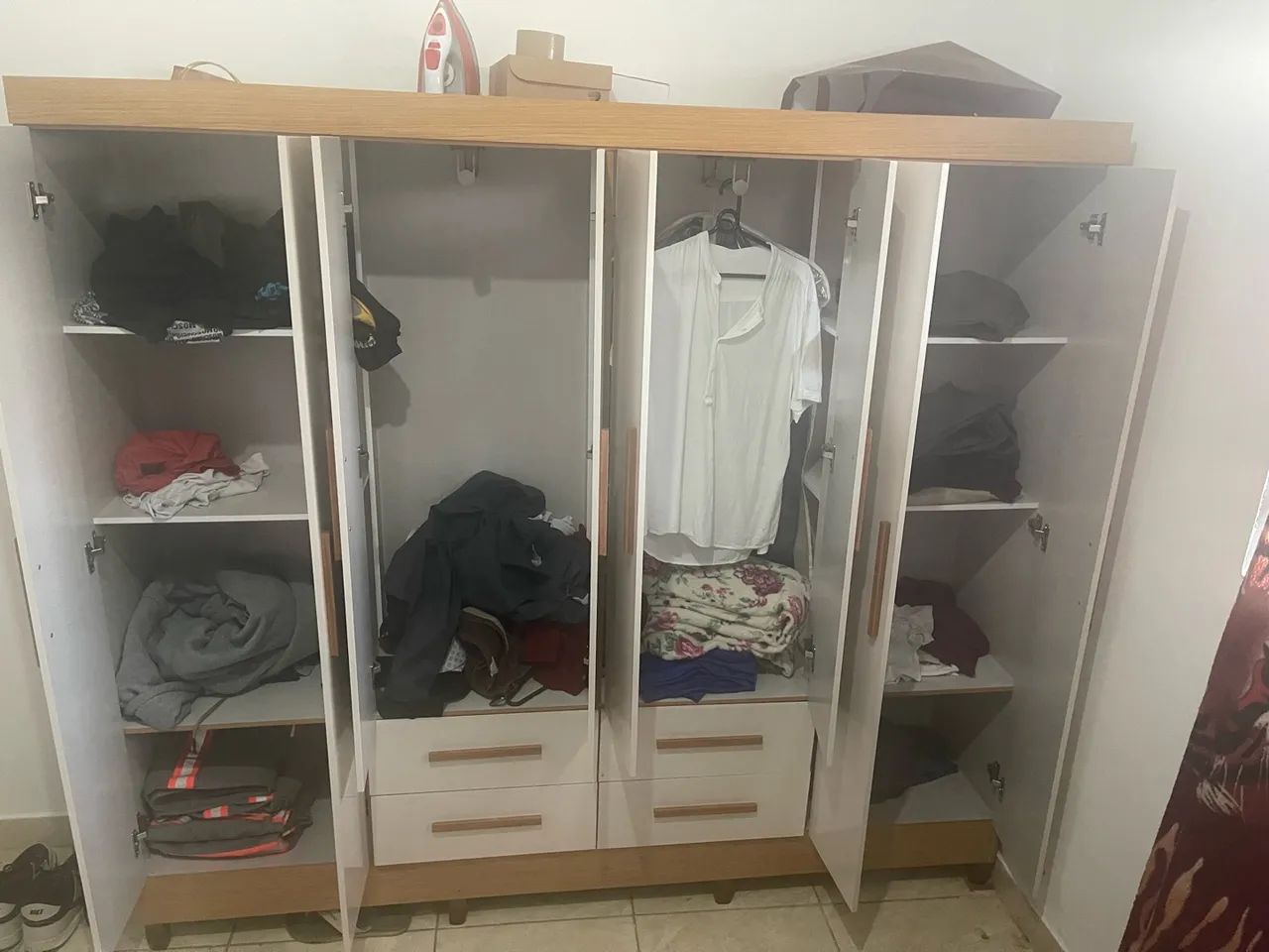 Vendo guarda roupas semi novo  - Foto 3