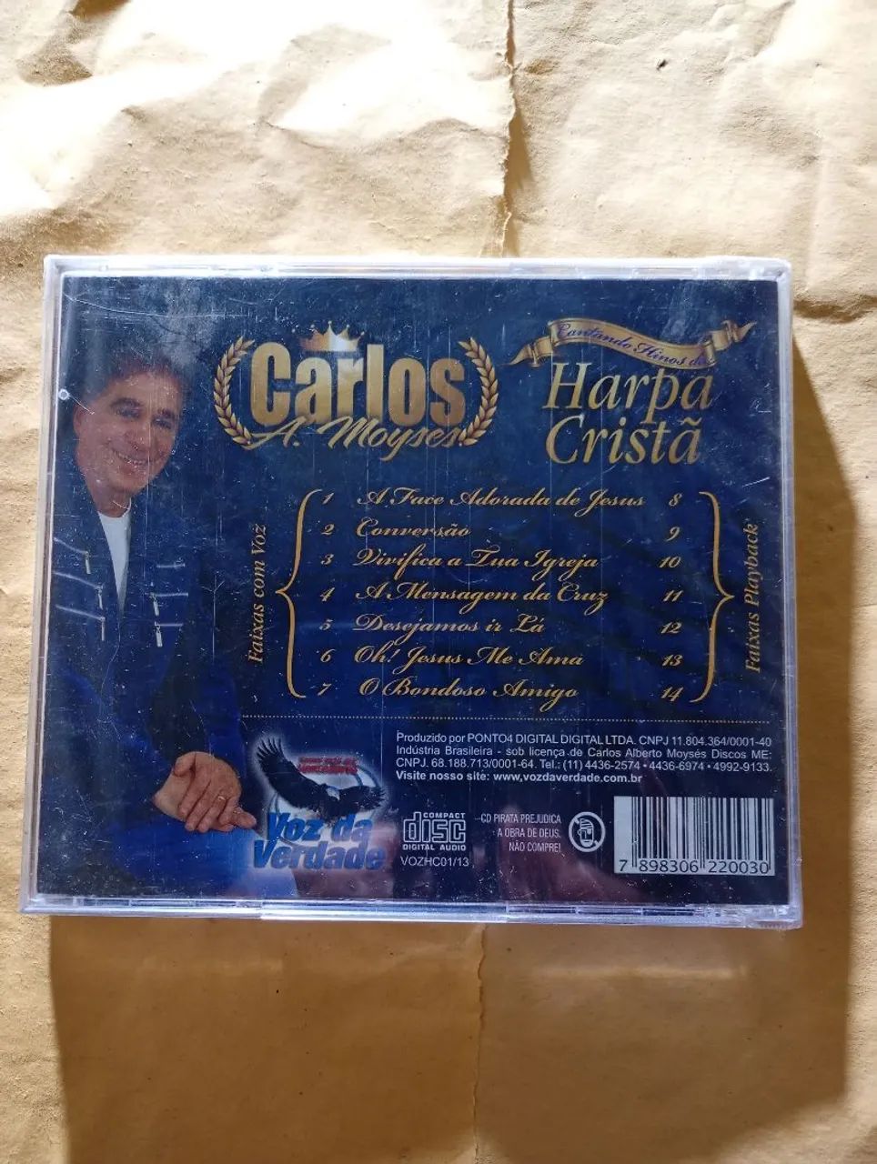 Carlos Moisés harpa - Foto 2