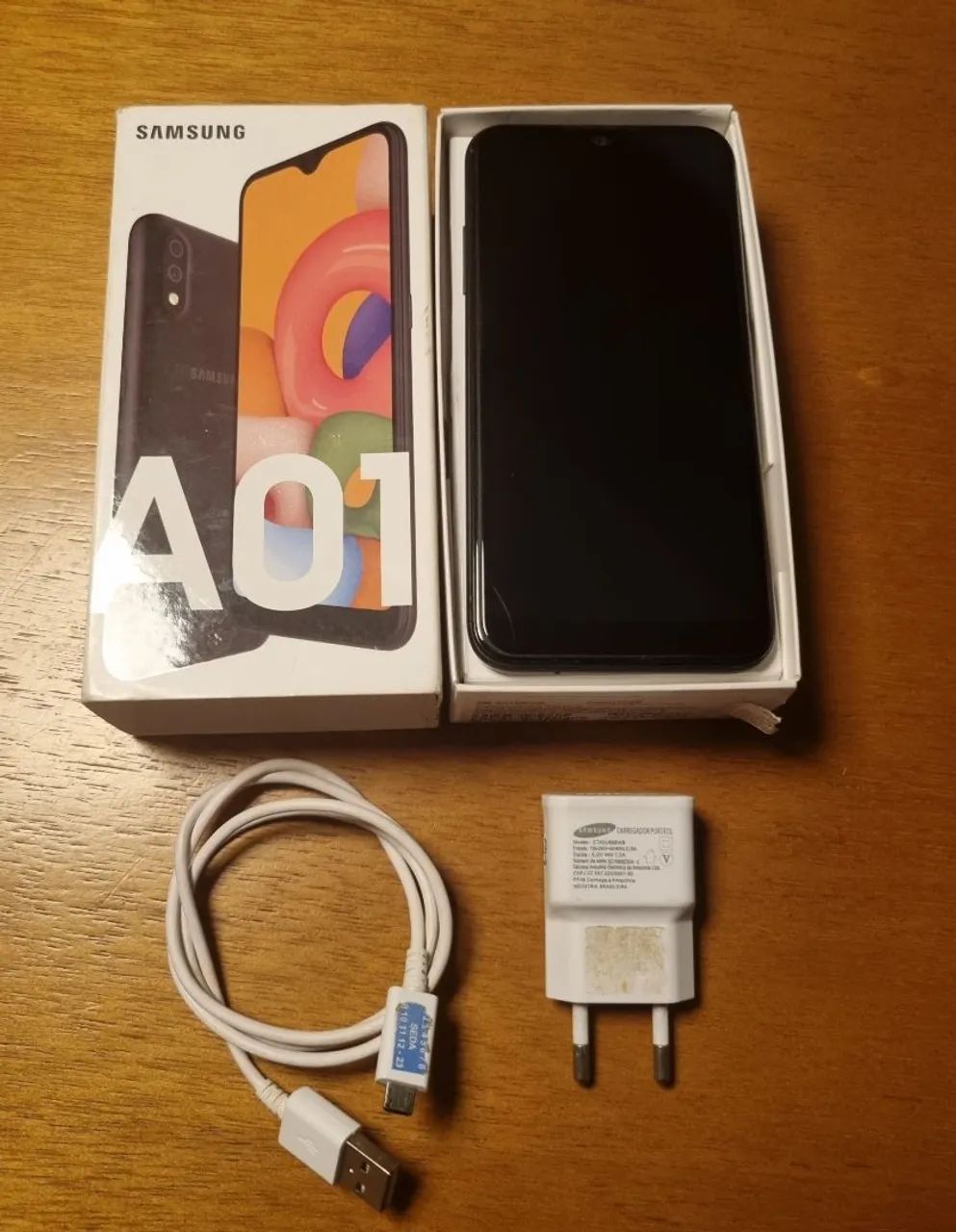 Samsung Galaxy A01 32GB - Na Caixa e em Bom Estado - Foto 4