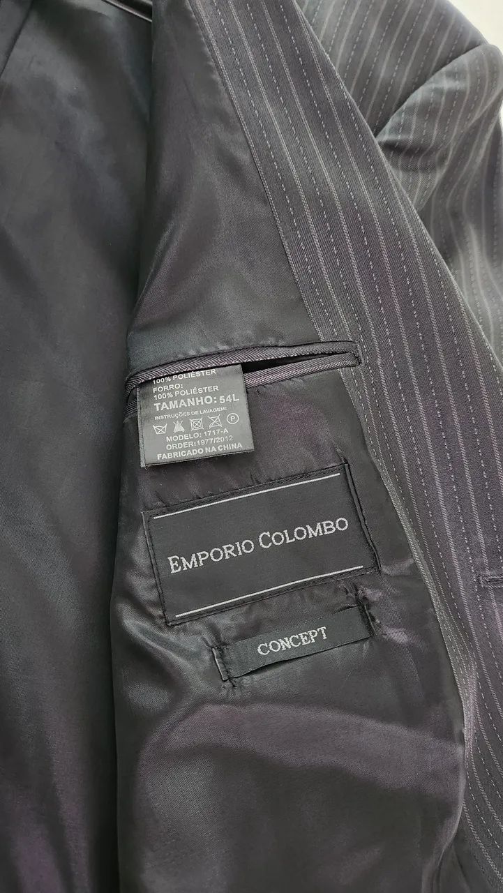 TERNO MASCULINO COMPLETO - Foto 2