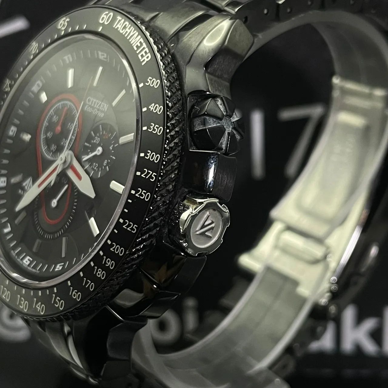 RELÓGIO CITIZEN ECO-DRIVE AT0719-55E BLACK - Foto 3