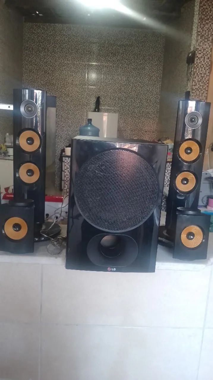 Caixas home theater LG 5.1 - Foto 4