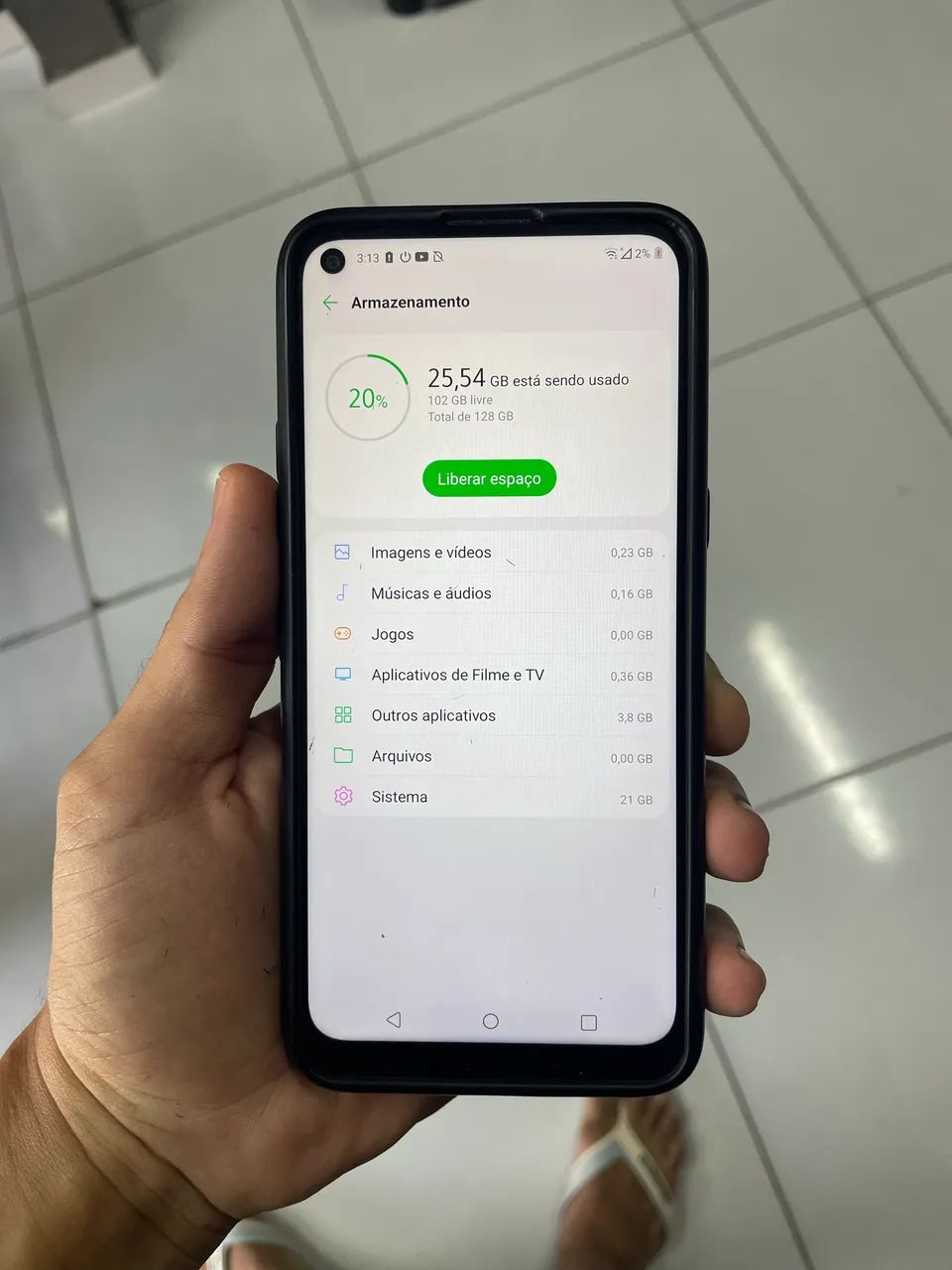 LG K61 - Celular novíssimo - Foto 2
