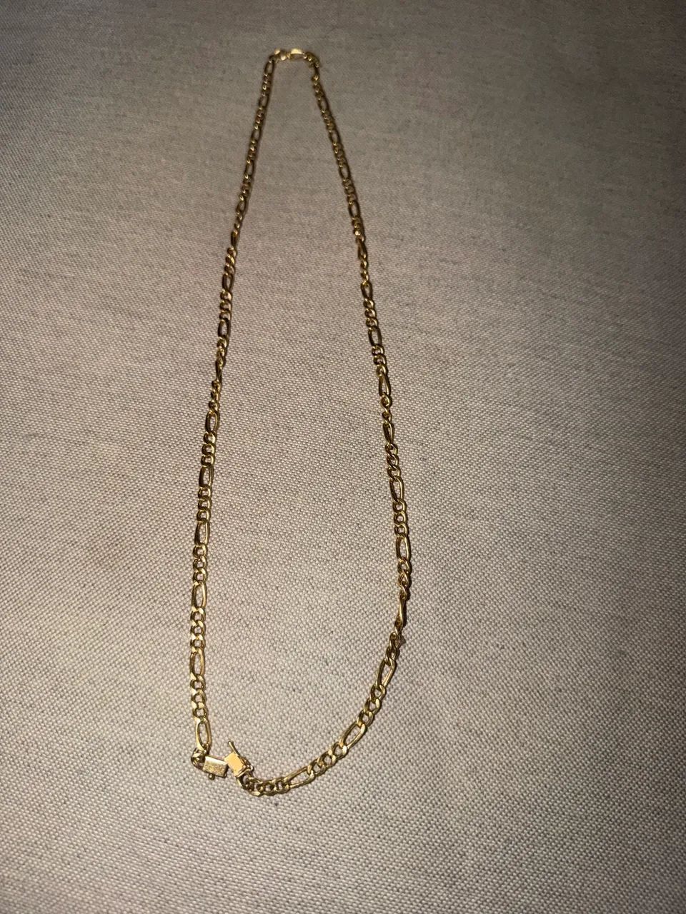 Corrente de ouro 4mm - Oca com 9.4g - ouro 18k - Foto 2