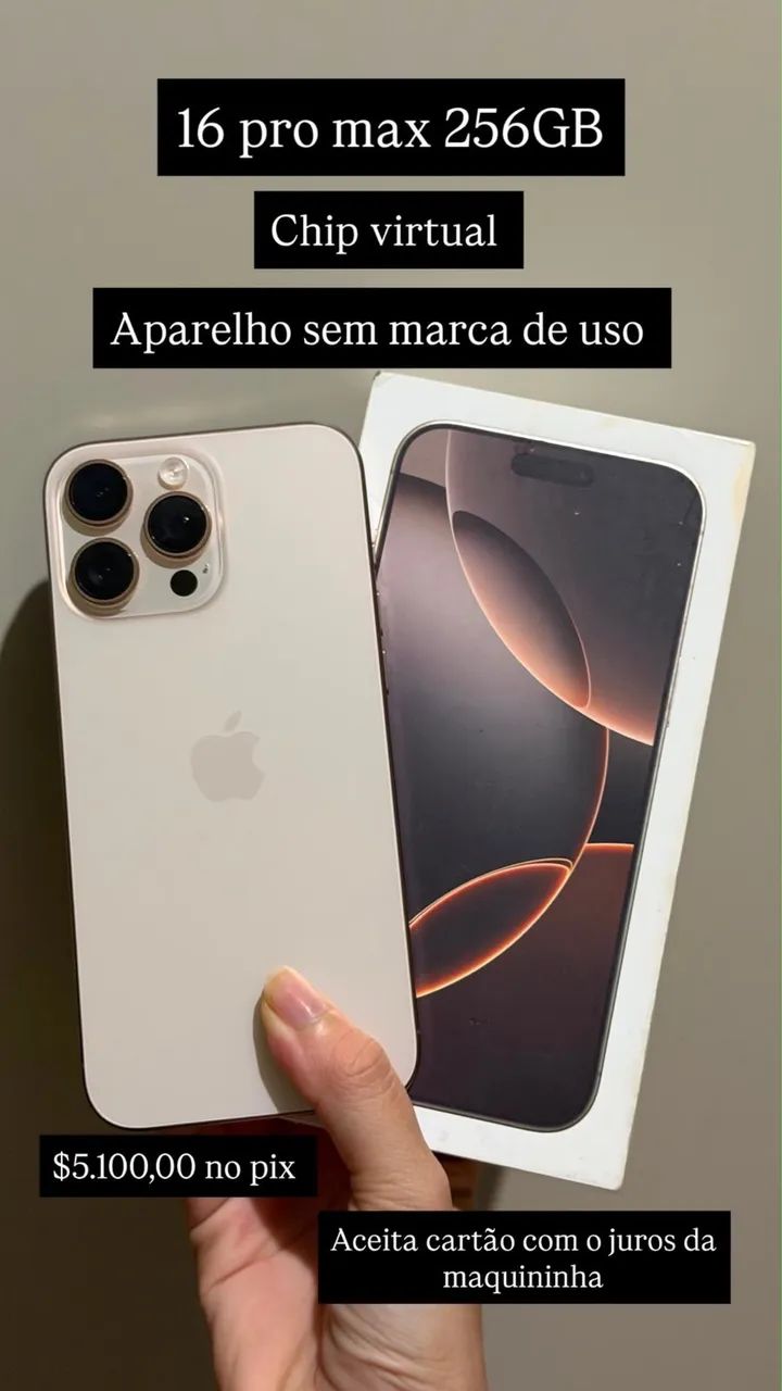 iPhone 16 pro max  - Foto 3