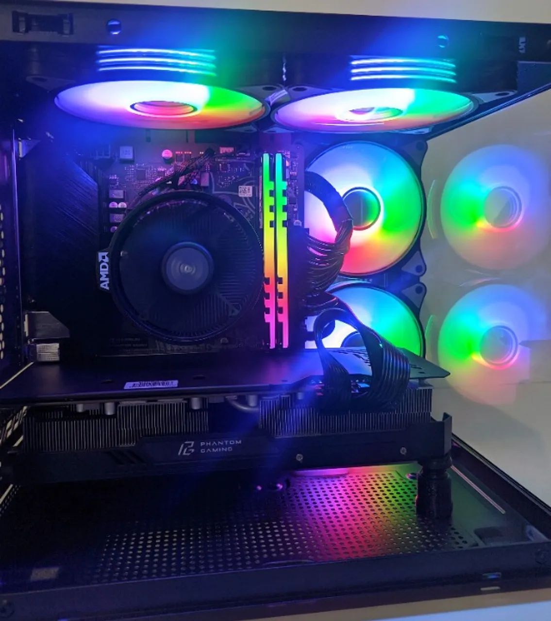 Pc Gamer Dragon Ryzen 5 5500 RX 5700 XT = 5060 (NOVO) - Foto 6