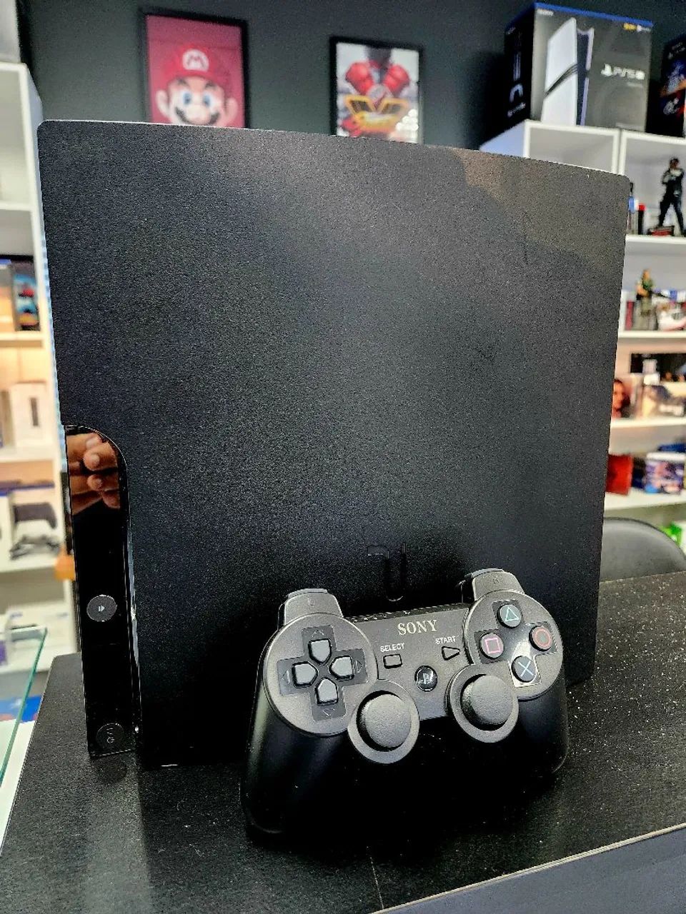 Ps3 slim original bloqueado com garantia  - Foto 2