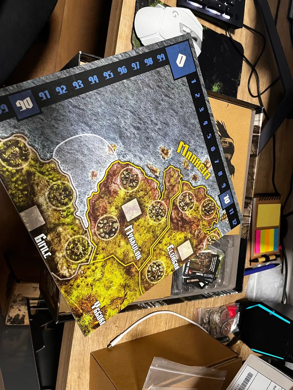 Board game Blood Rage jogado apenas 2 vezes - Foto 2