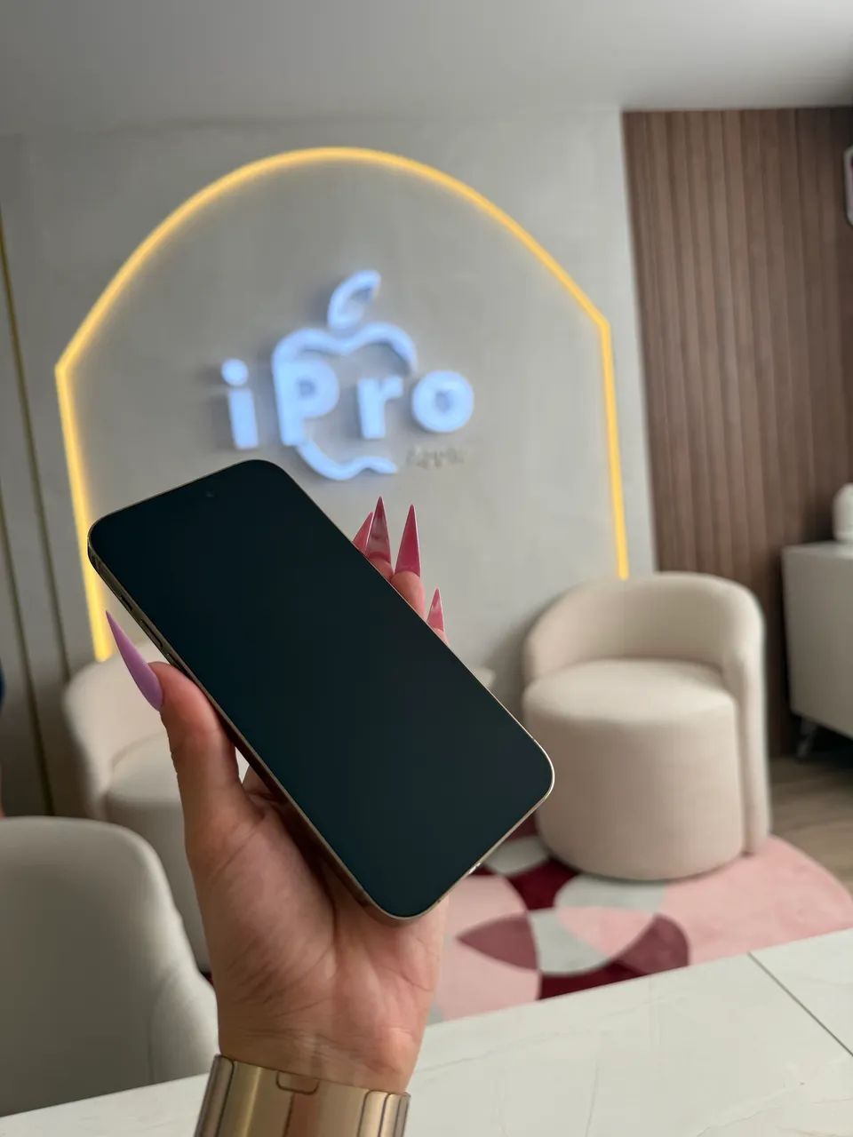 iPhone 14 Pro Max Gold IMPECÁVEL  - Foto 5