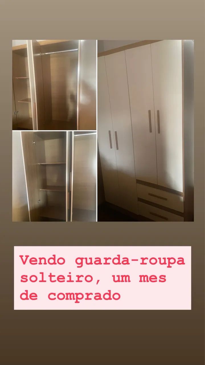 Guarda-roupa Solteiro 