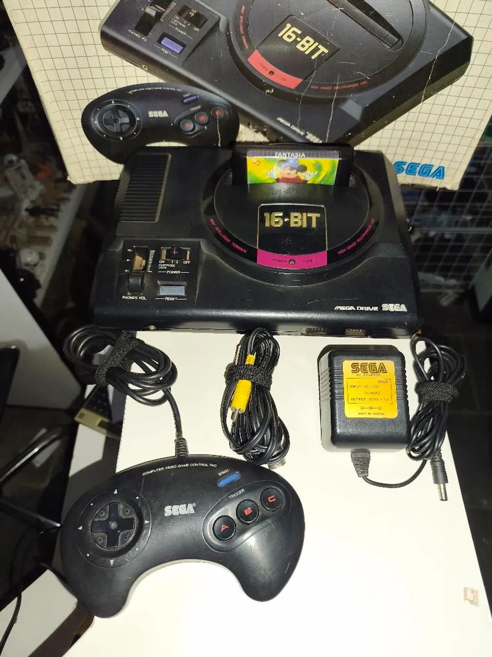Mega drive 2 original japonês com caixa  - Foto 3