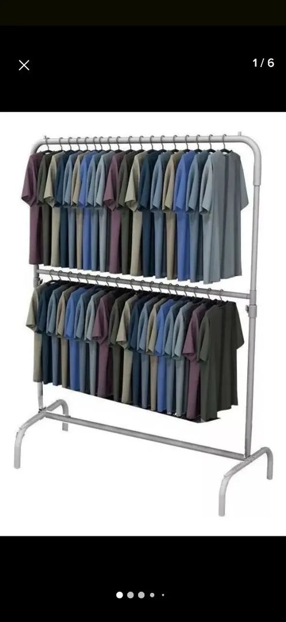 Arara de roupas pra loja 