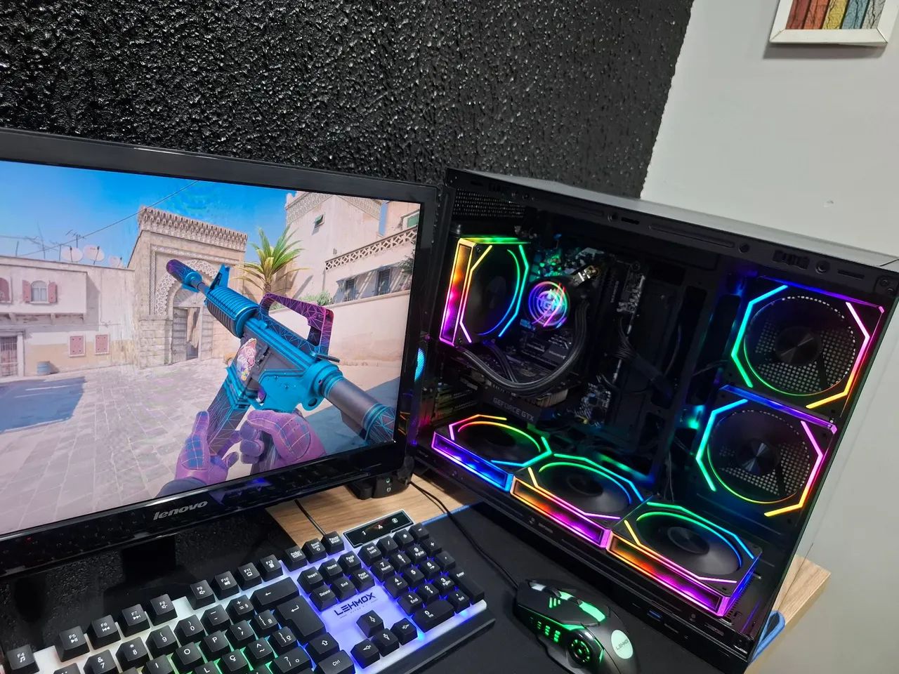 Pc Gamer Ryzen 5 Completo  - Foto 4