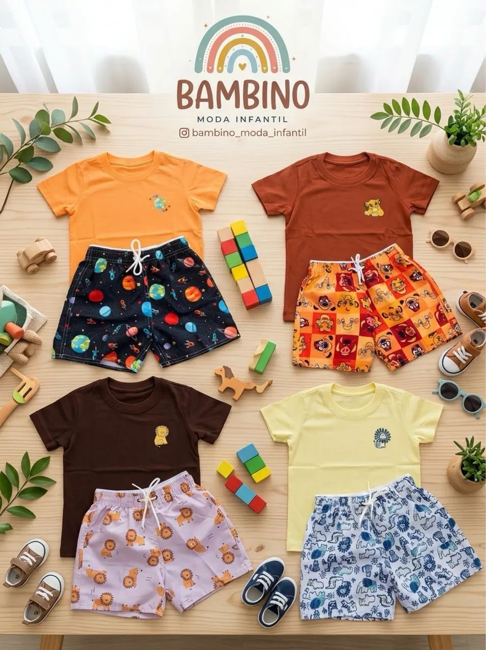 Conjunto menino NOVO 