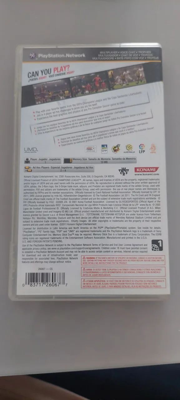 PES 2012 PSP ORIGINAL - Foto 3