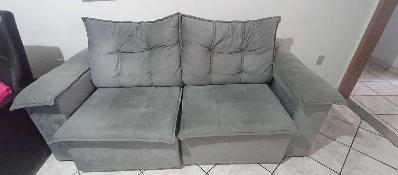Vendo sofá retrátil usado  - Foto 2