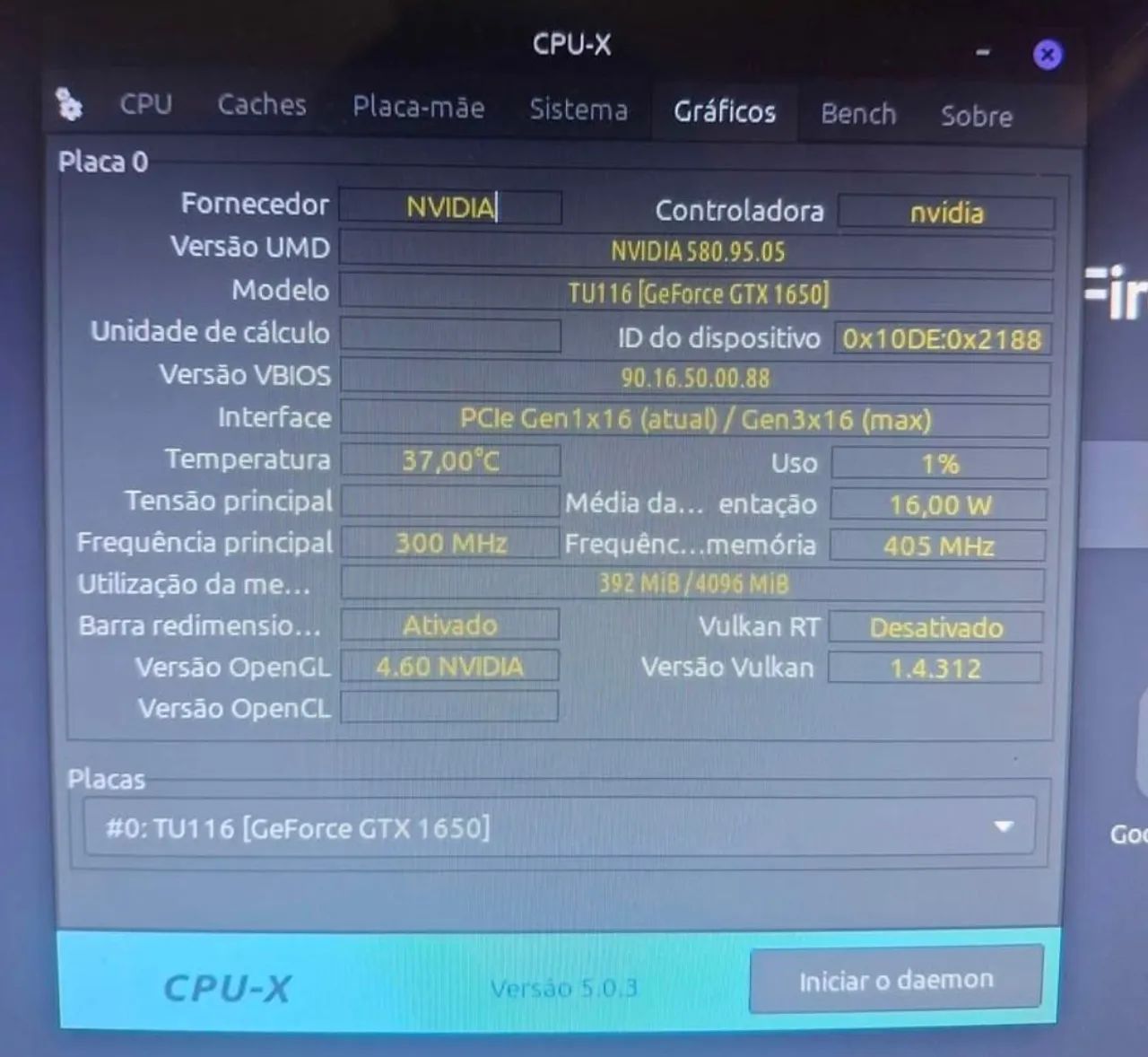 GTX 1650 4GB GIGABYTE  - Foto 2