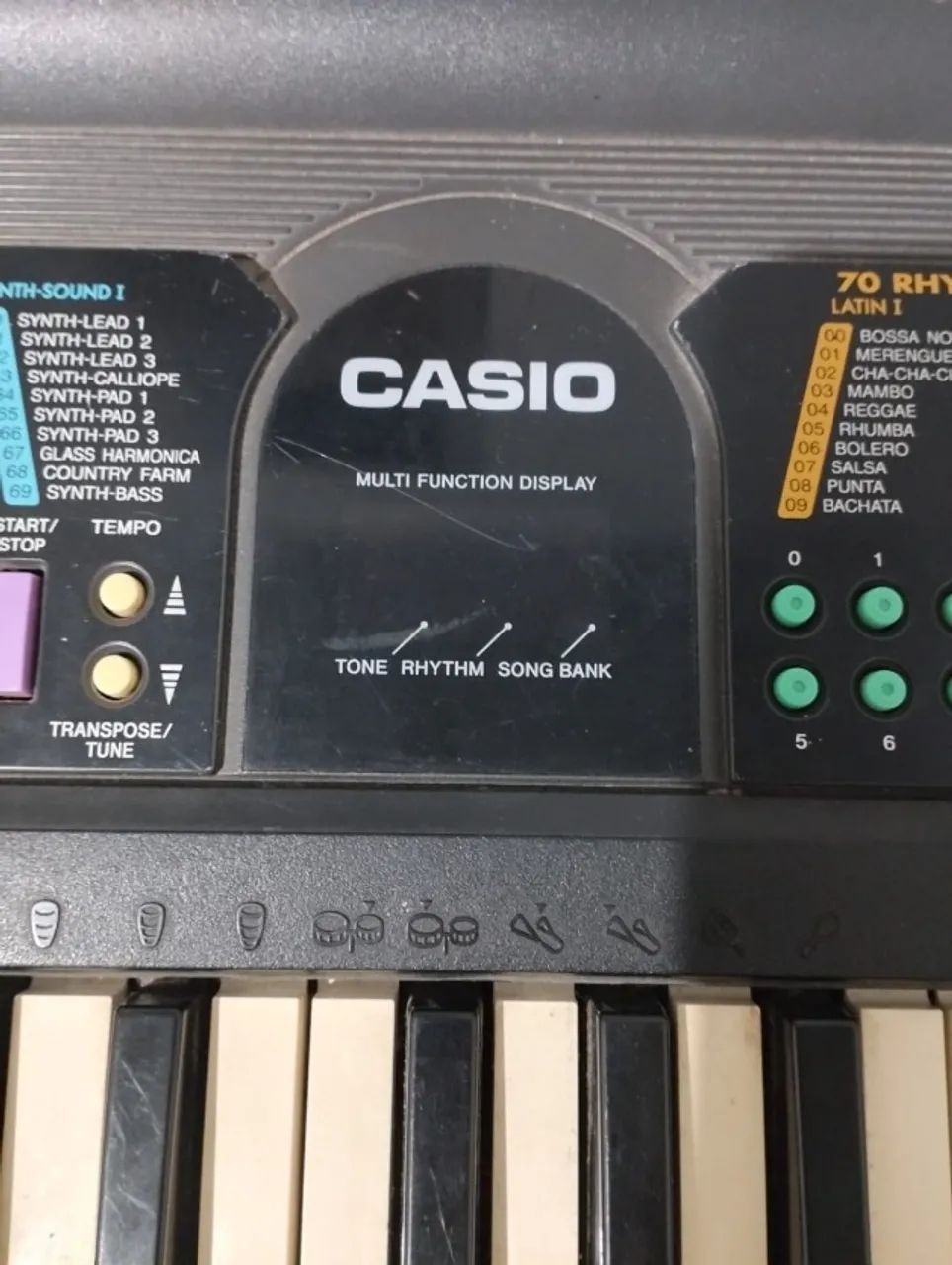 Teclado Musical Casio CTK-490 Usado - Foto 3