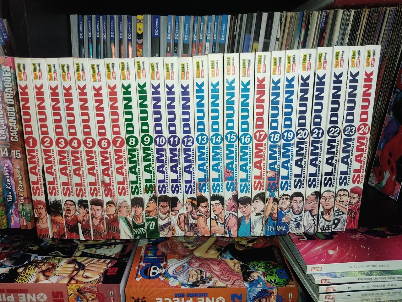 Slam Dunk 1 ao 24 COMPLETO - Livros e revistas - Plano Diretor Sul