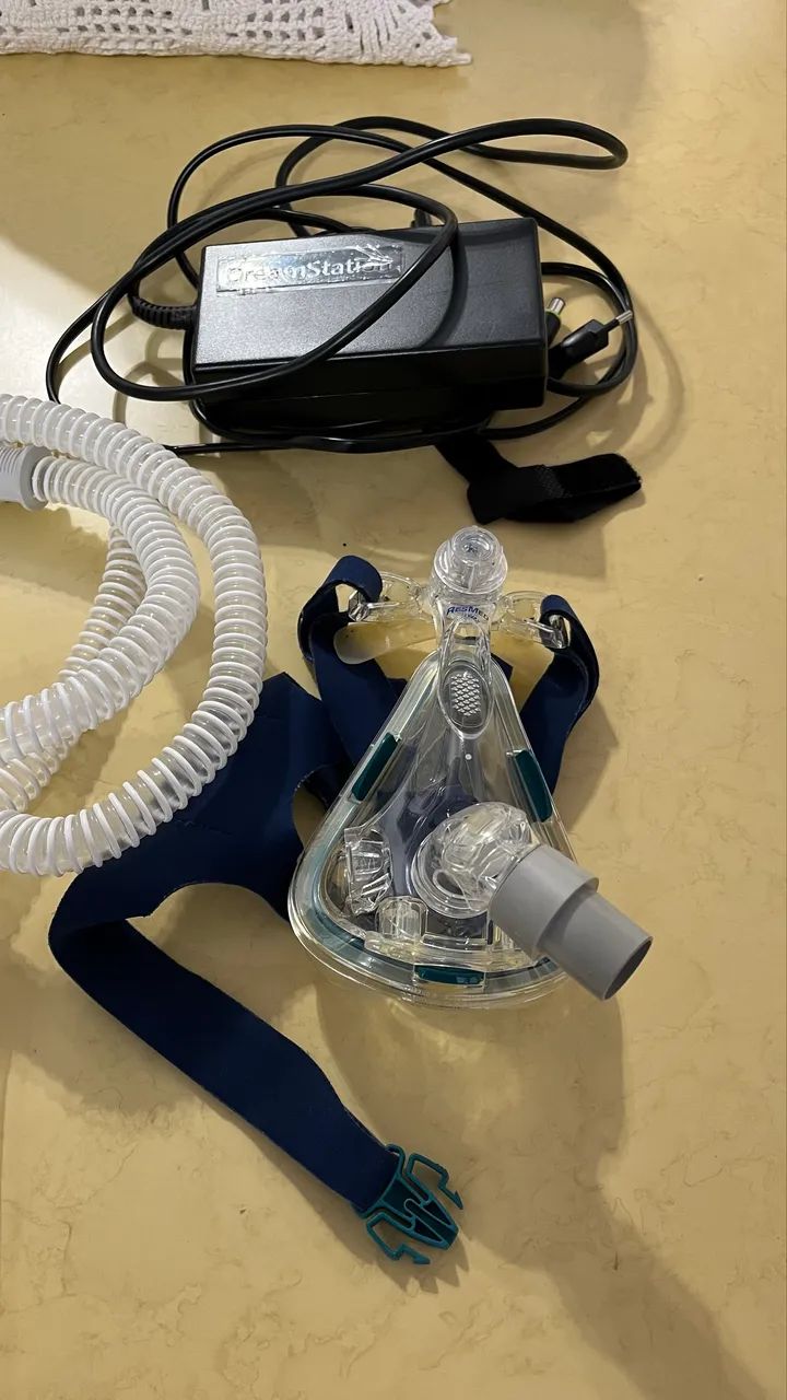 CPAP Philips Respironics com umidificador kit COMPLETO ( usado poucas vezes, esta novo ) - Foto 4