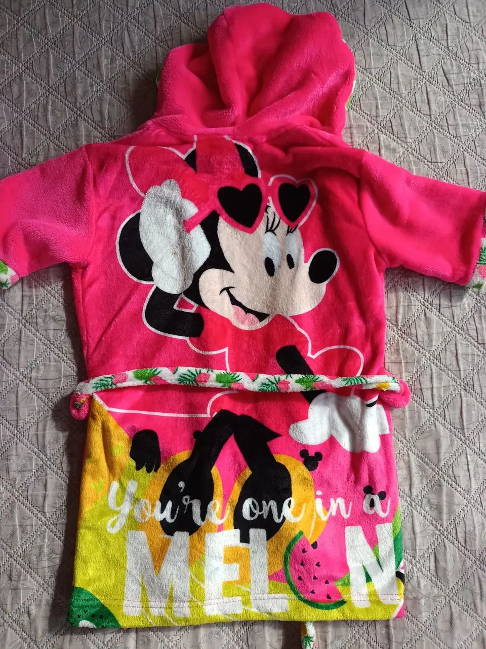 Roupão infantil da Minnie  - Foto 2