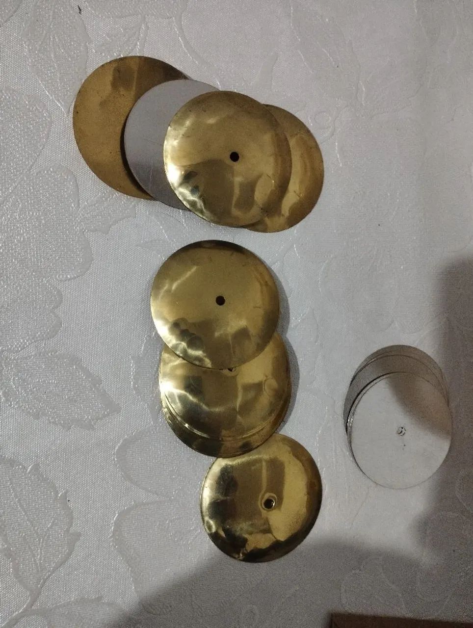 Pandeiro - Jogo de platinelas de latão  - Foto 3