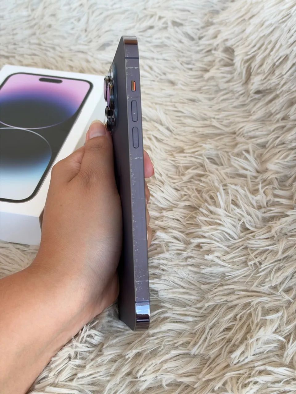 iPhone 14 Pro Max 128gb - Roxo-profundo - Modelo Americano - Foto 5