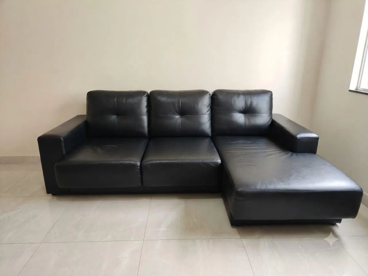 Sofá em couro legítimo  - Foto 2