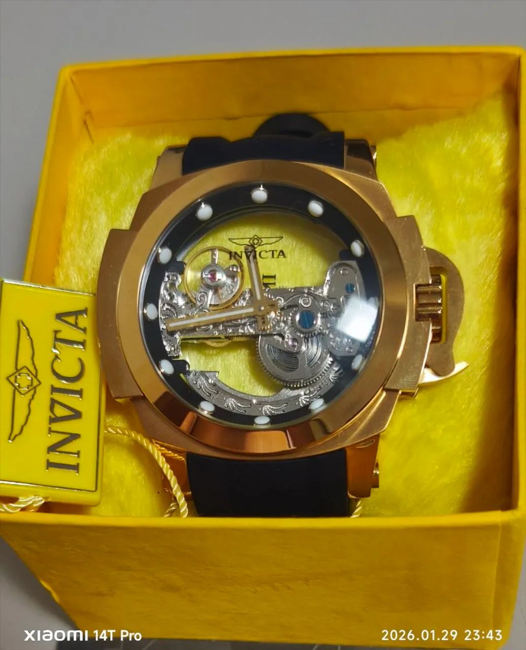 RELÓGIO INVICTA AUTOMÁTICO 