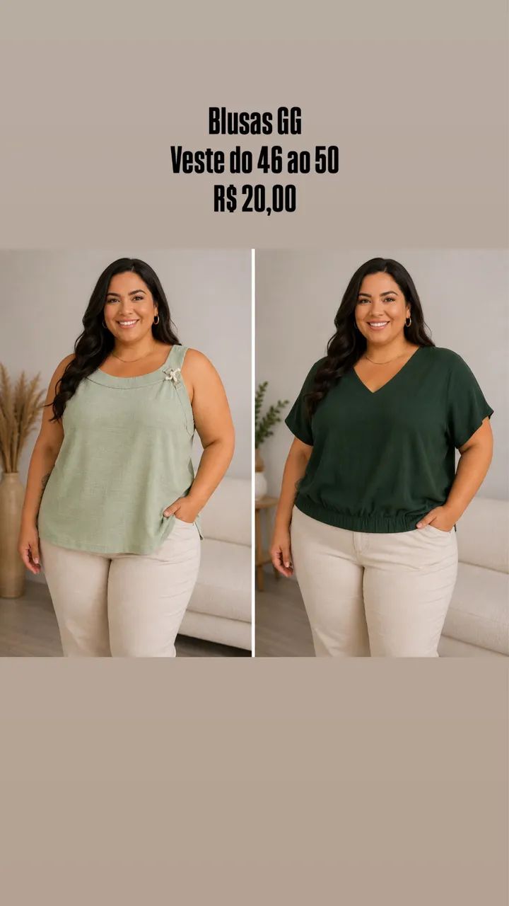 Roupa plus size 