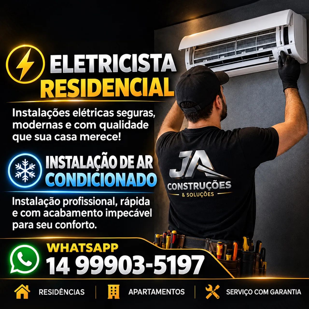 Eletricista - Ar condicionado 